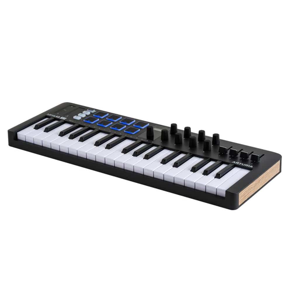 Arturia アートリア MIDIキーボード&パッドコントローラー MINILAB 37 (ブラック) 37鍵盤 ブラック DZONE