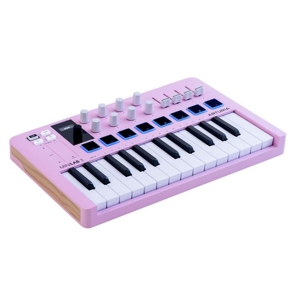 Arturia MIDIキーボード 25鍵盤 MiniLab3 ローズ(DZONE ローズ): DJ