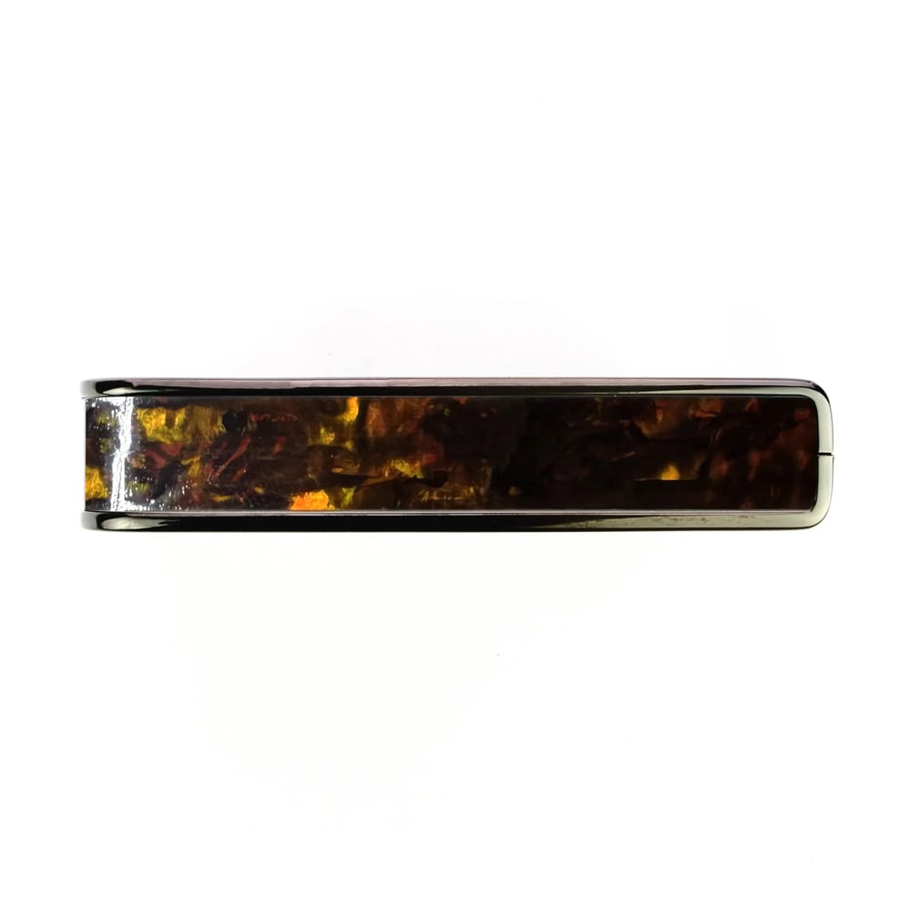 タリア カポ Thalia Capos Exotic Shell Series Kentucky Bourbon Abalone / Black Chrome / ギター 12インチフレットパッド付属