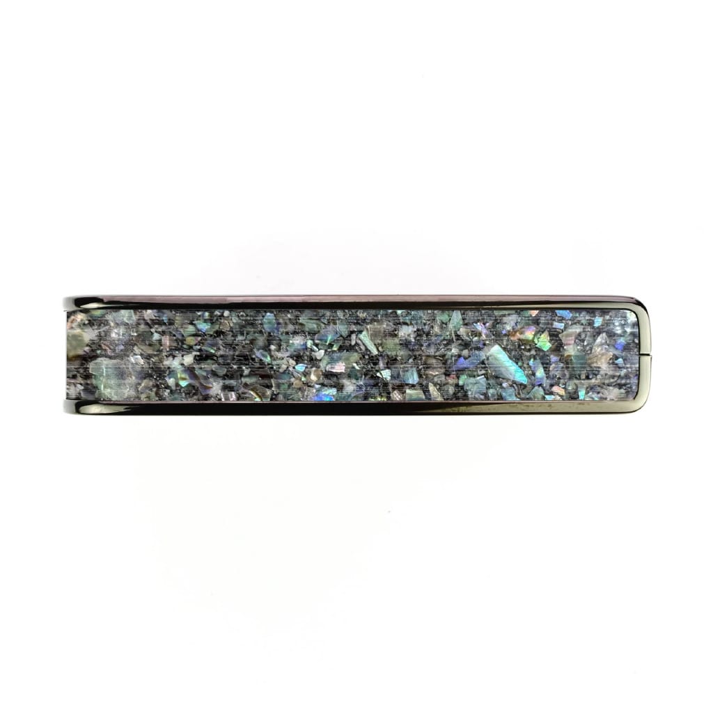 タリア カポ Thalia Capos Exotic Shell Series Paua Sparkle / Black Chrome ギター 12インチフレットパッド付属