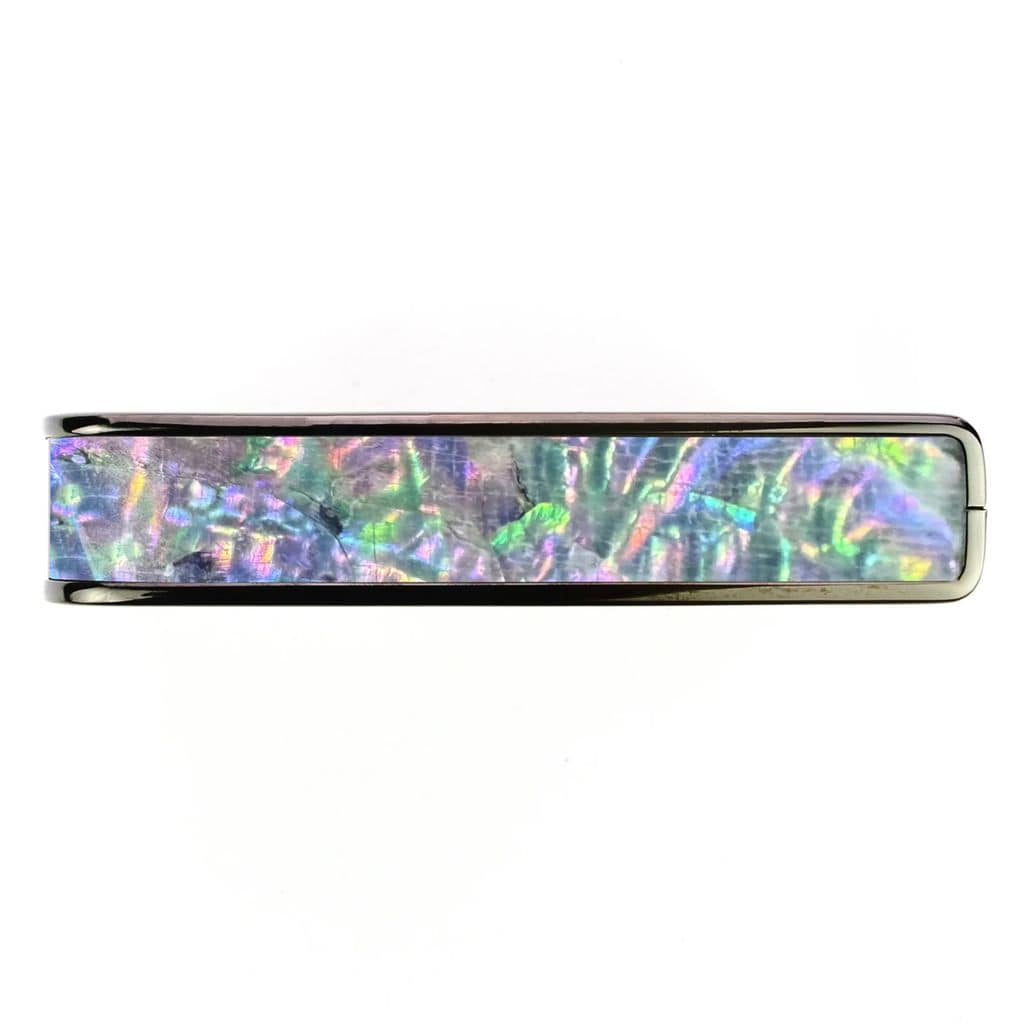 タリア カポ Thalia Capos Exotic Shell Series Prism Abalone / Black Chrome ギター 12インチフレットパッド付属