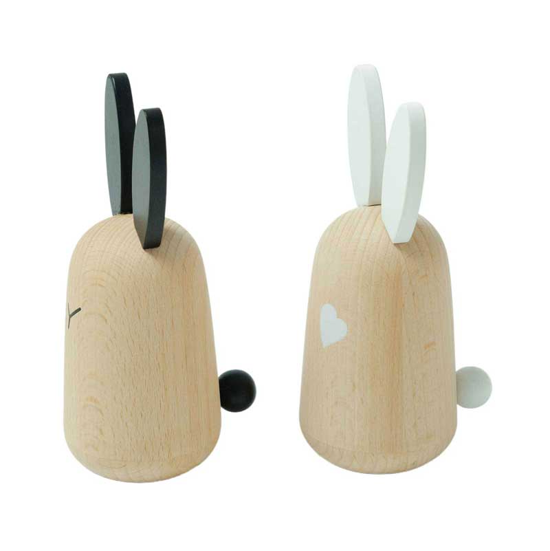 kukkia kiko+ usagi(ウサギ) キコ 木のおもちゃ ゆらゆらラトル / 知育玩具