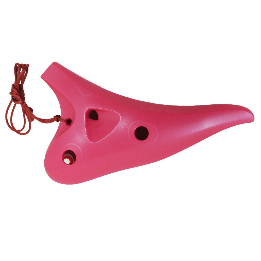 オオサワ オカリナ iシリーズ プラスチック製 アルト C調 椿色 PI-AC