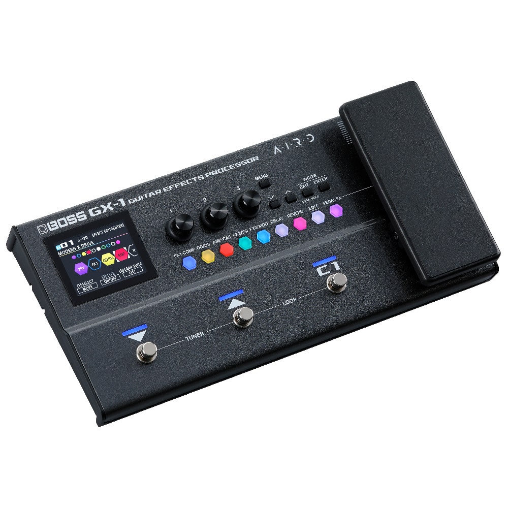 GX-1 Guitar Effects Processor + PSA100S2 純正アダプター + シールド5m セット ケーブル&純正アダプターセット DZONE