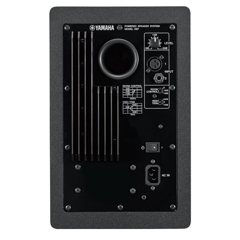 YAMAHA ヤマハ HS7 黒 スタジオ モニタースピーカー パワーアンプ内蔵 【2本set】