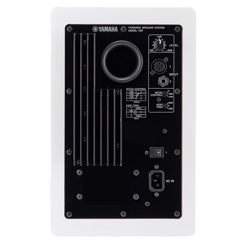 YAMAHA ヤマハ HS7 白 スタジオ モニタースピーカー パワーアンプ内蔵 【2本set】
