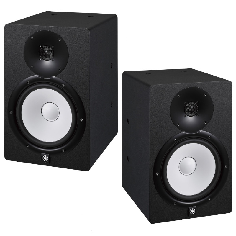 YAMAHA ヤマハ HS8I 黒 スタジオ モニタースピーカー パワーアンプ内蔵 【2本set】 吊金具用ポイント M8 x8
