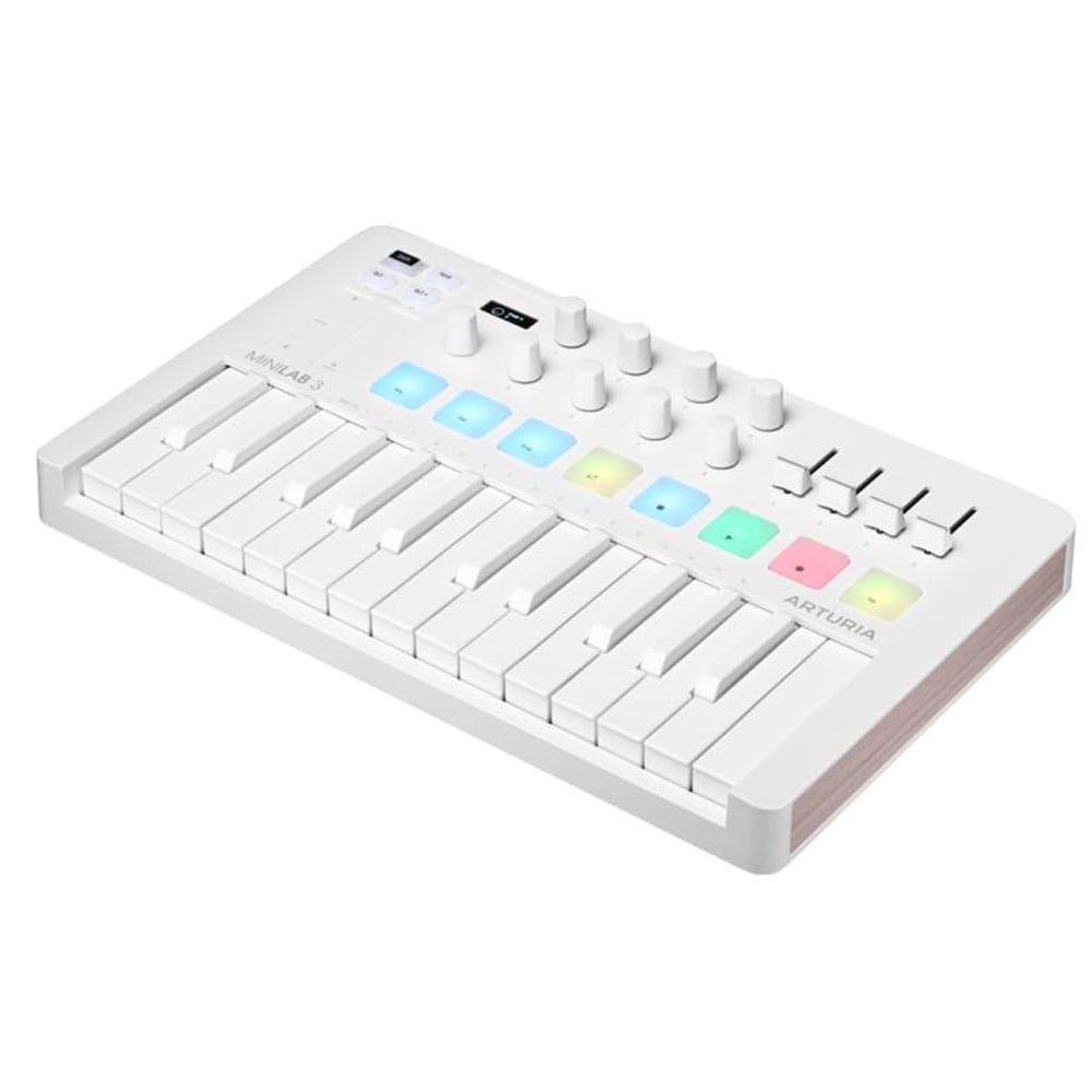 Arturia MIDIキーボード 25鍵盤 MiniLab3 限定 パールホワイト(DZONE