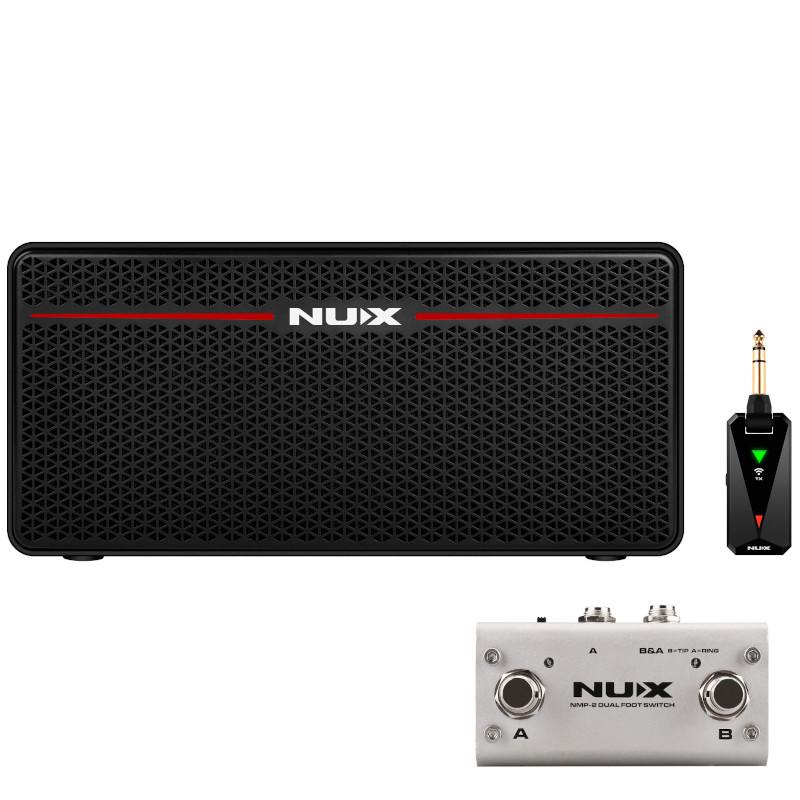 《創業200周年謝恩 オリジナルパーカー付》 NUX ニューエックス Mighty Space 多彩なエフェクト、アンプモデル、キャビネットIRを内蔵したワイヤレス 30W アンプ