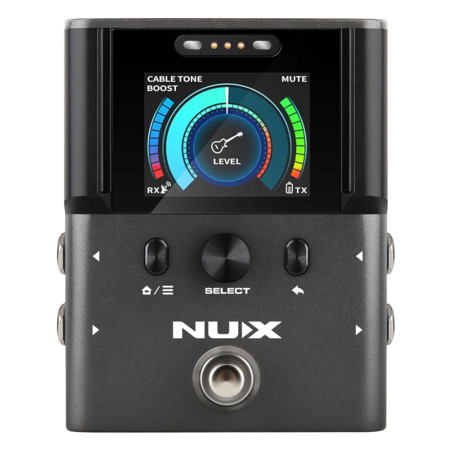 LAST 1台》 NUX B-8 2.4GHz ギター/ベース用ワイヤレスシステム ペダル