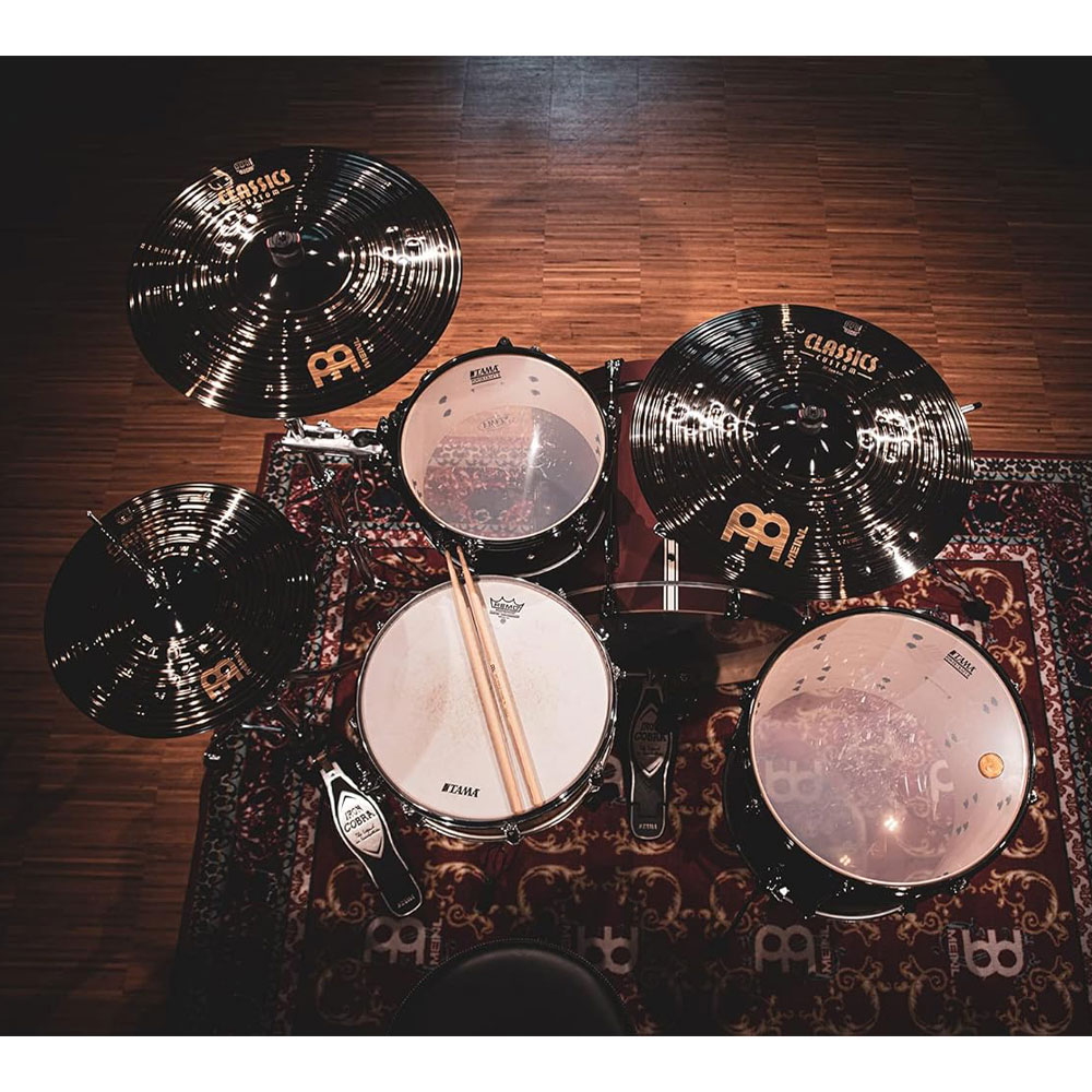 MEINL Cymbals マイネル Classics Custom Dark Series シンバルセット 14 Hihat/ 16 Crash/ 20 Ride Dark Cymbal Set CCD141620 【国内正規品】