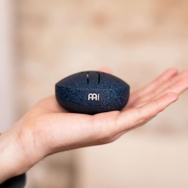 MEINL マイネル Sonic Energy Collection ポケットスチールタングドラム 3インチ A Major / PSTD2NBVF 【Navy Blue】 手のひらサイズ マレット付属