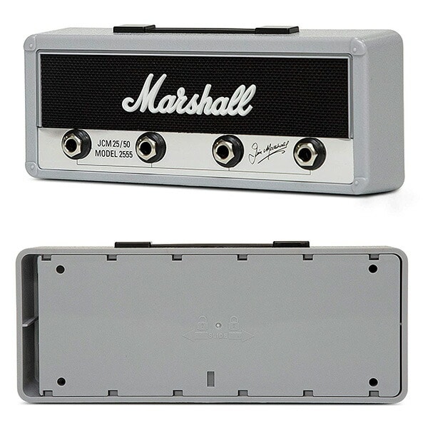 《在庫限り》 Pluginz Marshall マーシャル Silver Jubilee Amp Jack Rack キーホルダー with 4 keychains プラグインツ