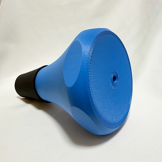 グランツ バストロンボーン用 プラクティスミュート Glanz Bass Trombone Mute ブルー ブルー Low Brass Center