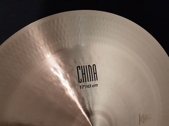 【新品特価品20%OFF】 K 17" China 1,076g