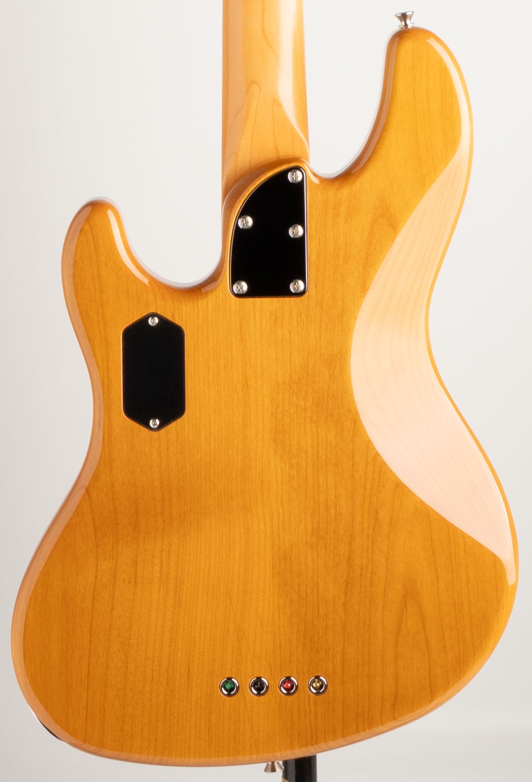 Made in Japan Active Modern Jazz Bass / Vintage Natural VNT MIKIGAKKI RHYTHM SQUARE BassSide