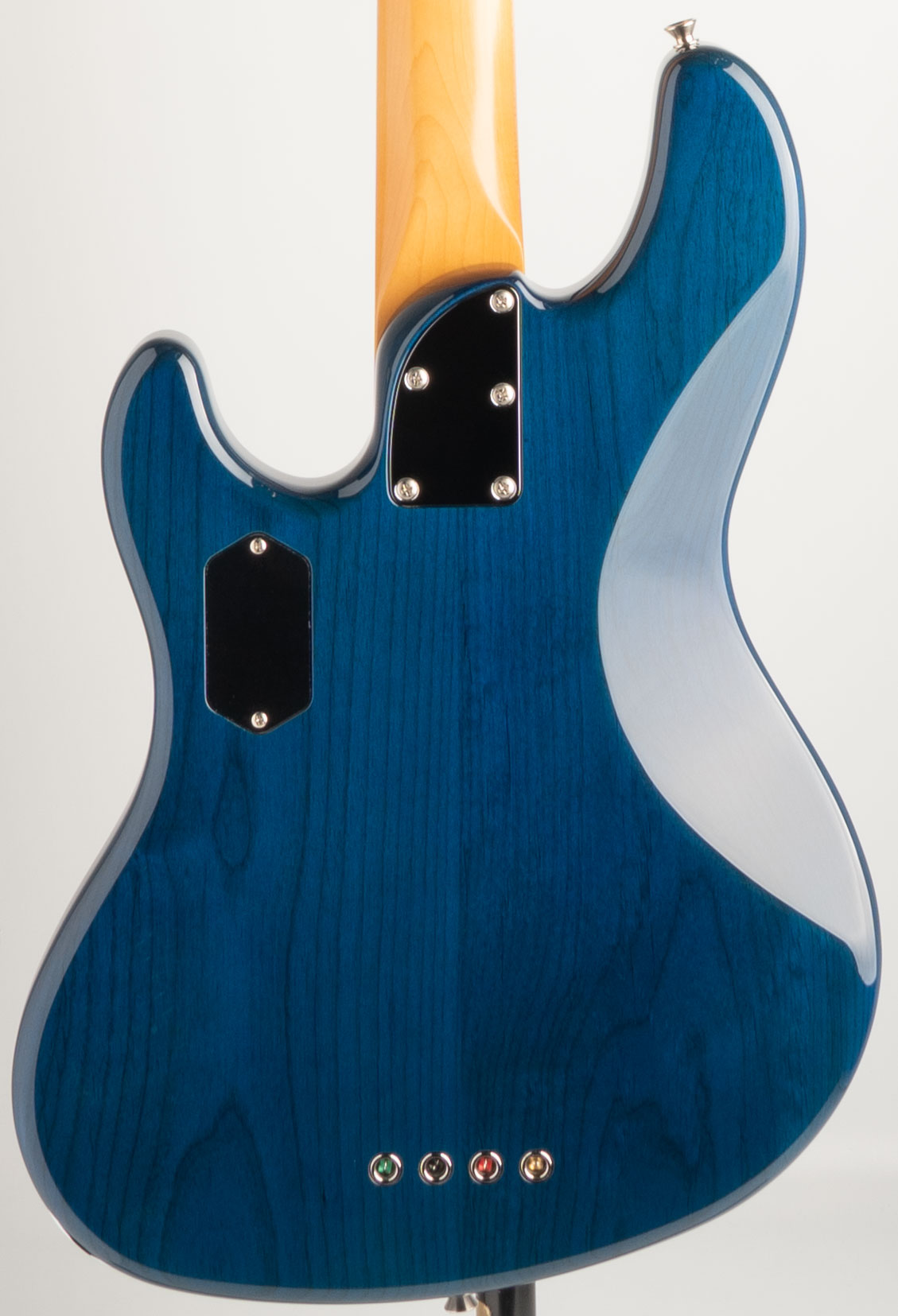 Made in Japan Active Modern Jazz Bass / Sapphire Blue Trans SBT MIKIGAKKI RHYTHM SQUARE BassSide