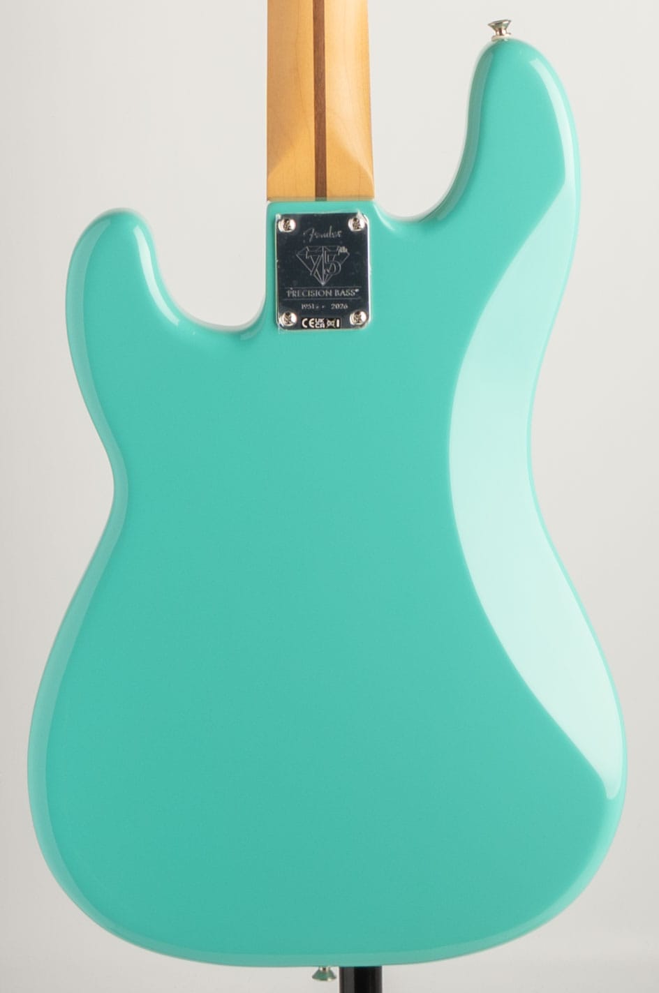 75th Anniversary Player II Precision Bass / Seafoam Green SFMG MIKIGAKKI RHYTHM SQUARE BassSide