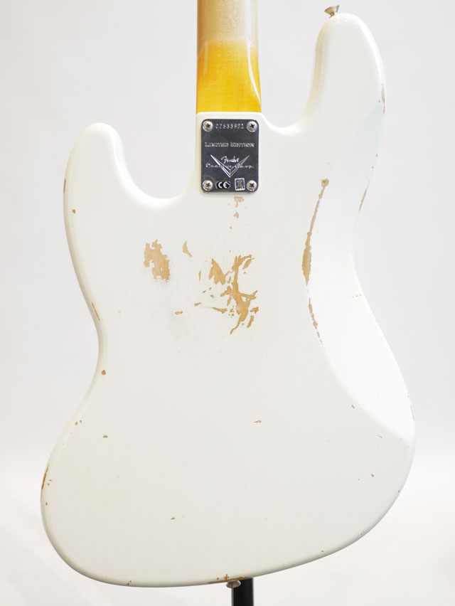LTD Namm 1960 Jazz Bass Relic Aged Olympic White 2017