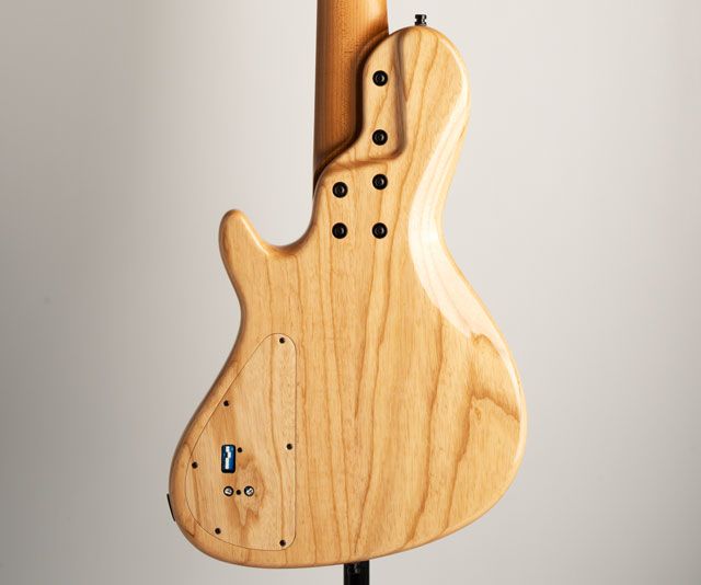 Master Built 24-Fret Singlecut Bass Cocobolo Top