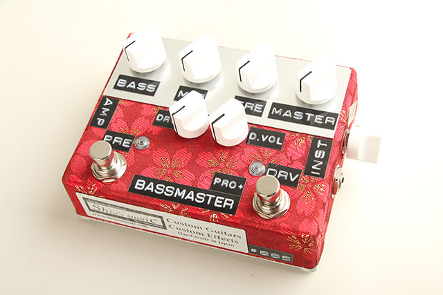 緋音桜 BASS MASTER PREAMP PRO+ #885【三木楽器創業200周年記念 限定モデル 桜着物シリーズ】 BASS MASTER PREAMP PRO+ BASS SIDE