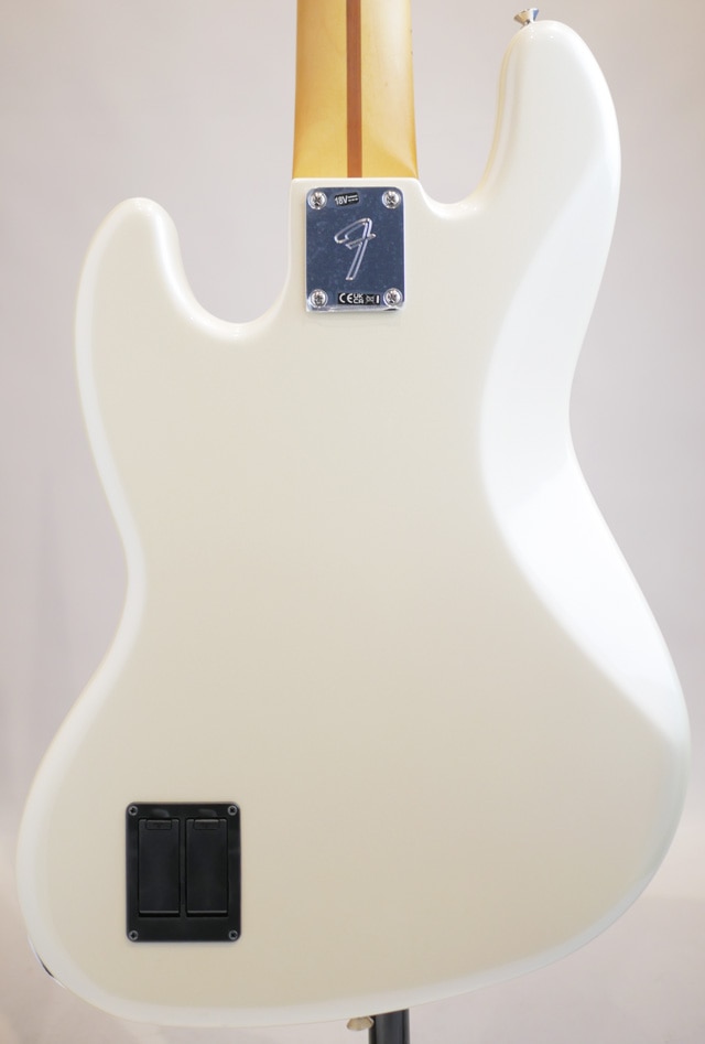 Player II Modified Active Jazz Bass V MN / Olympic Pearl OLP BASS SIDE