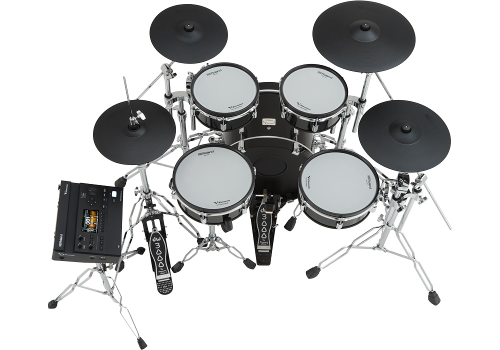VAD316 V-Drums Acoustic Design / 純正オプション・イス、ペダル、ハイハットスタンド、スネアスタンド、ヘッドフォン、マット付き