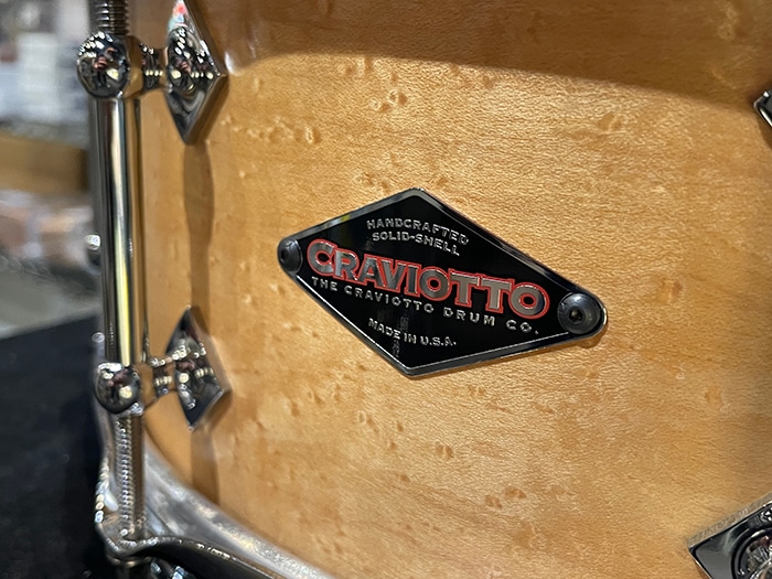 【中古品】Birdseye Maple Snare Drum Solid Shell 14"×5.5"