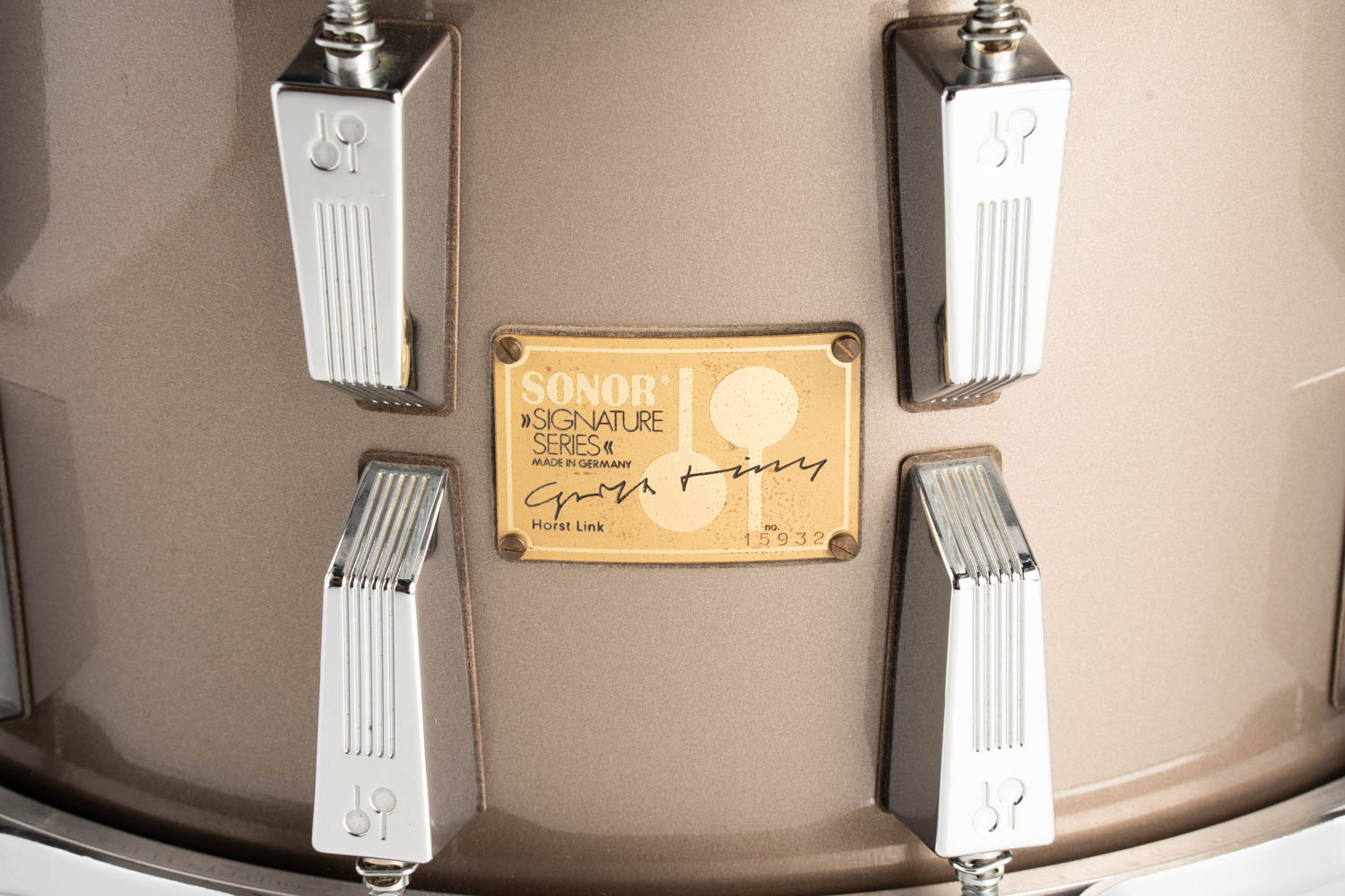 【VINTAGE】HLD580IL Signature Series / Impala lacquer Snare Drum 12Lug Birch Light Shell 14"×8"