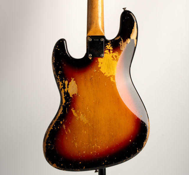 Jazz Bass 3tone Sunburst 1962-63