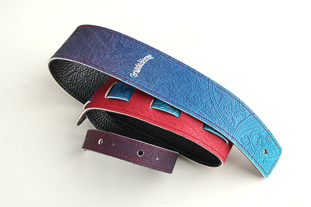 【Special Edition】G-Premium Paisley Slim Blue Red Fade