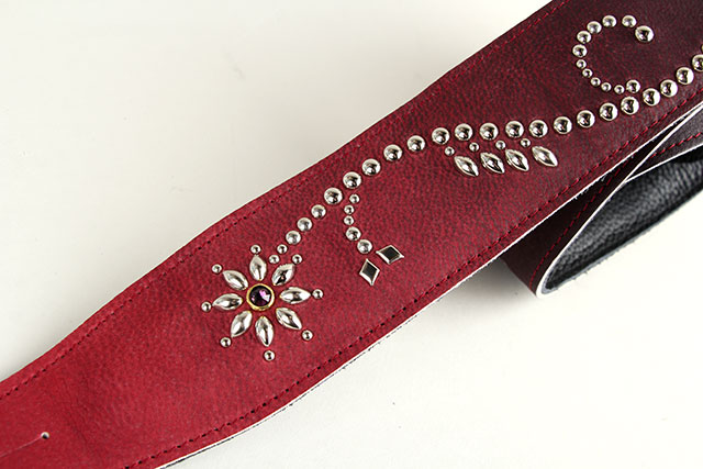 Studs Strap"Margaret" G-Premium Red Fade