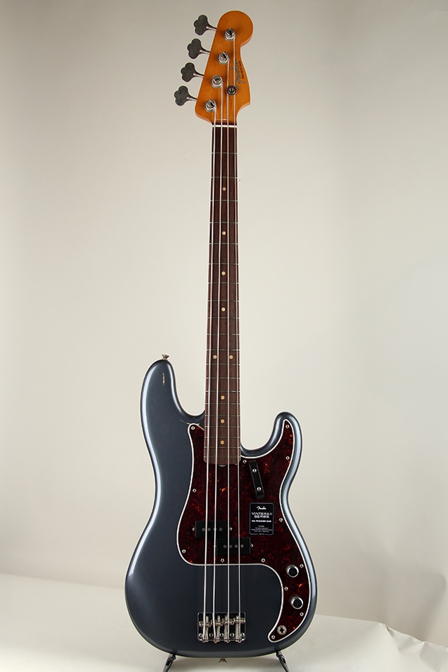 Limited Vintera II Road Worn 60s Precision Bass RW Charcoal Frost Metallic【S/N MX25072421】