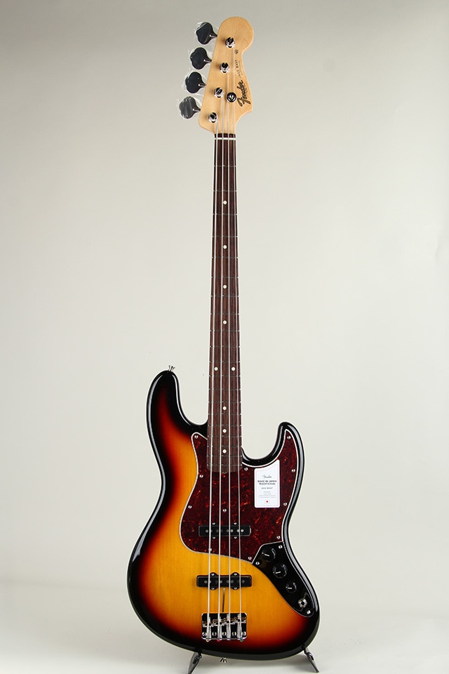 Made In Japan Traditional 60s Jazz Bass RW 3-Color Sunburst【S/N JD25029941】
