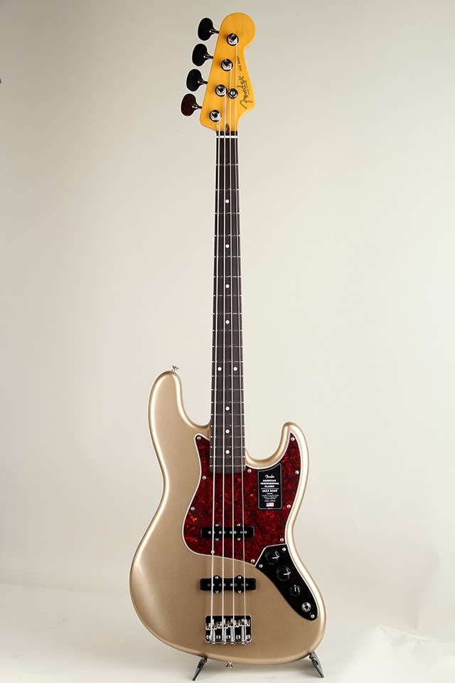 American Professional Classic Jazz Bass RW Faded Firemist Gold【S/N US25042703】