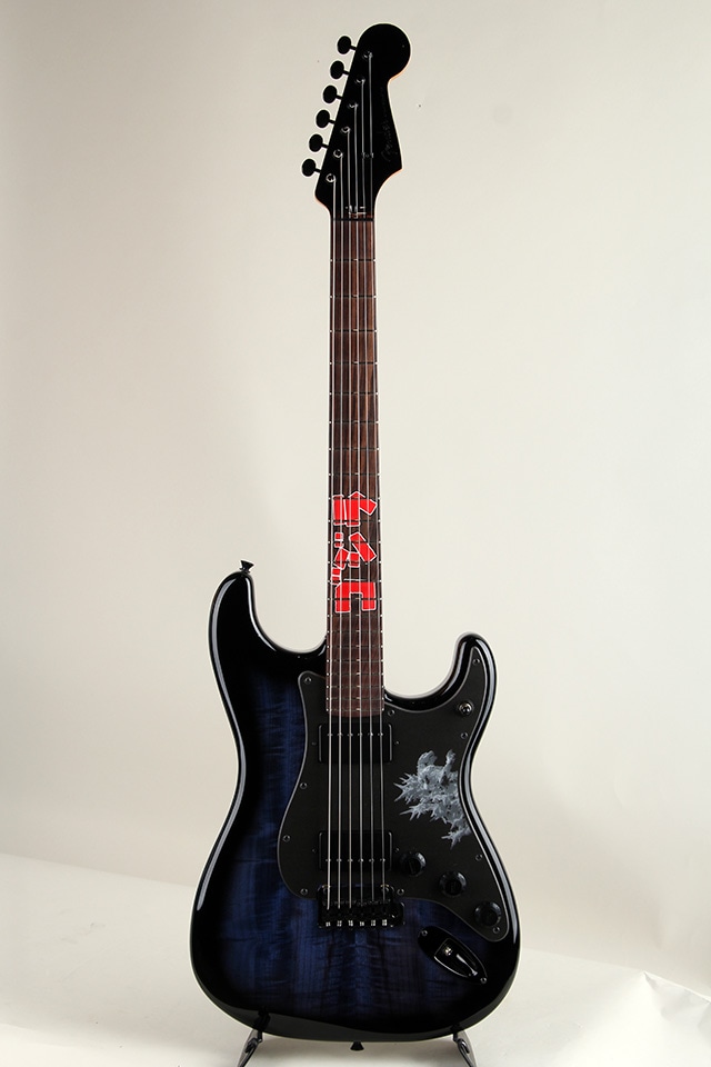 Made in Japan Godzilla Stratocaster RW Godzilla Blue【S/N JD25022538】