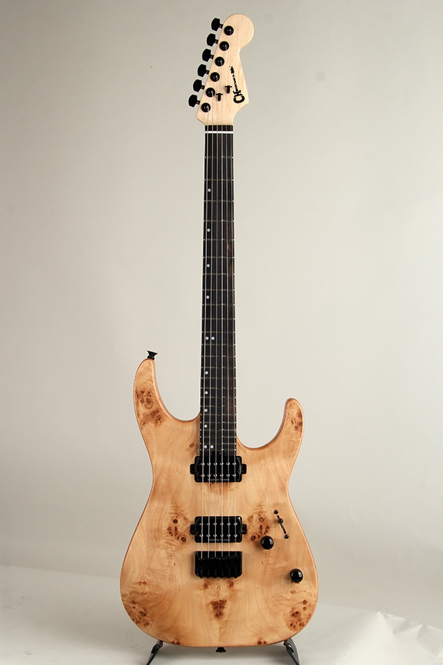 Pro-Mod DK24 HH HT E Mahogany with Poplar Burl, Ebony Desert Sand【S/N MC25003461】