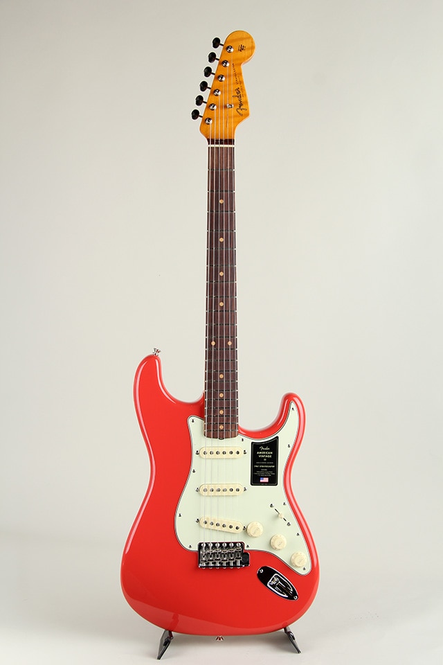 Limited Edition American Vintage II 1961 Stratocaster 3A RW Fiesta Red【S/N V2553630】
