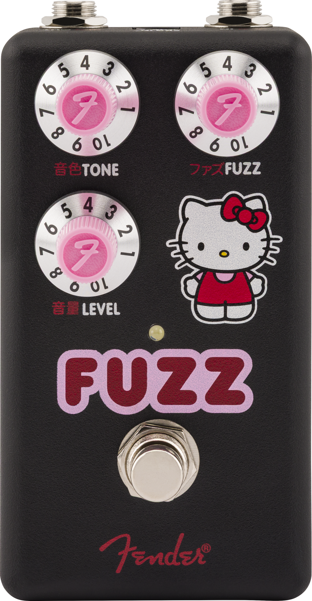 Fender x Hello Kitty Black Fuzz Pedal: エフェクター｜三木