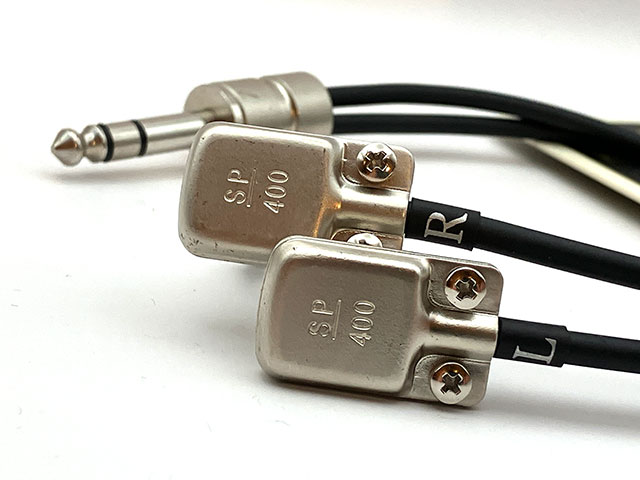 Square Plug Insert (“Y”) Cable - Mogami 2314 12" DUAL L/S