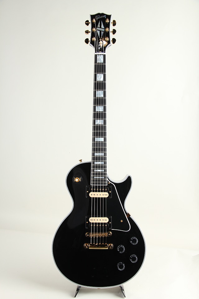 Les Paul Custom w/Ebony Fingerboard Gloss Ebony Zebra Pickup PSL S/N:CS404245