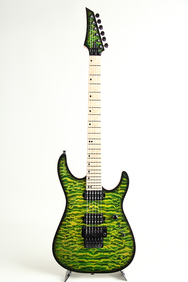 Nitrous Quilt Top Trans Green: エレキギター｜三木楽器公式通販サイト