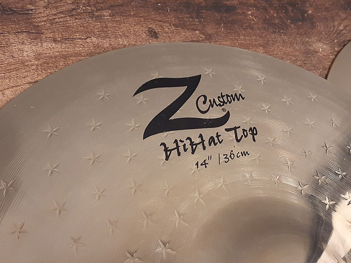 【展示特価品20%OFF】Z Custom 14" Hihats 1,000g,1,322g