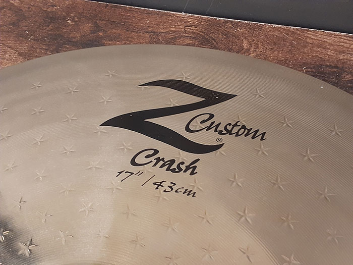 【展示特価品20%OFF】Z Custom 17" Crash 1,388g