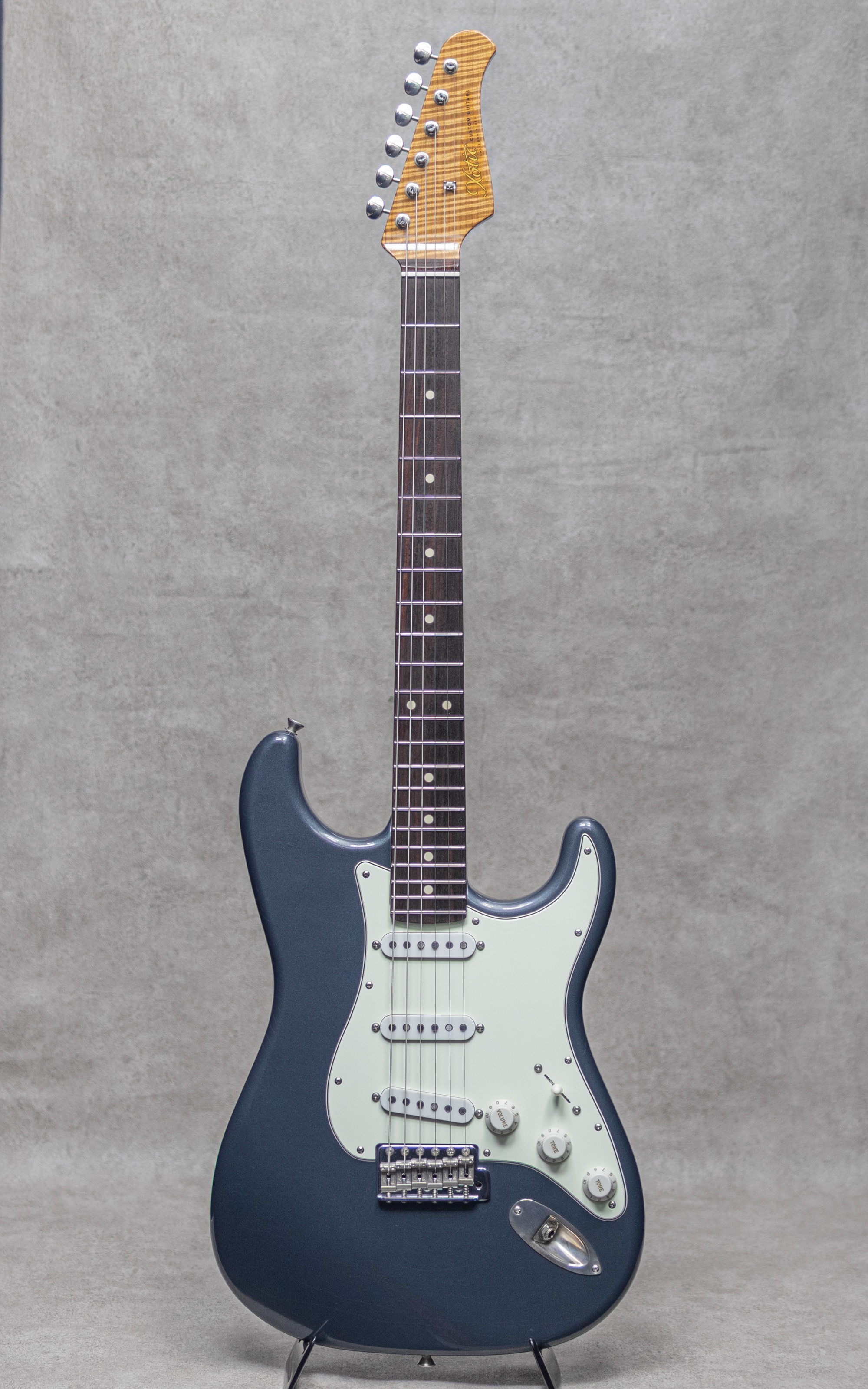XSC-1 Master Grade Roasted Flame Maple Neck Charcoal Flost Metalic Light Aging/ 2024