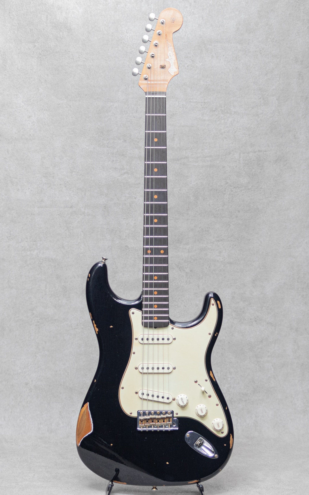 2017 LTD Black Roasted Dual-Mag Stratocaster Relic / 2022