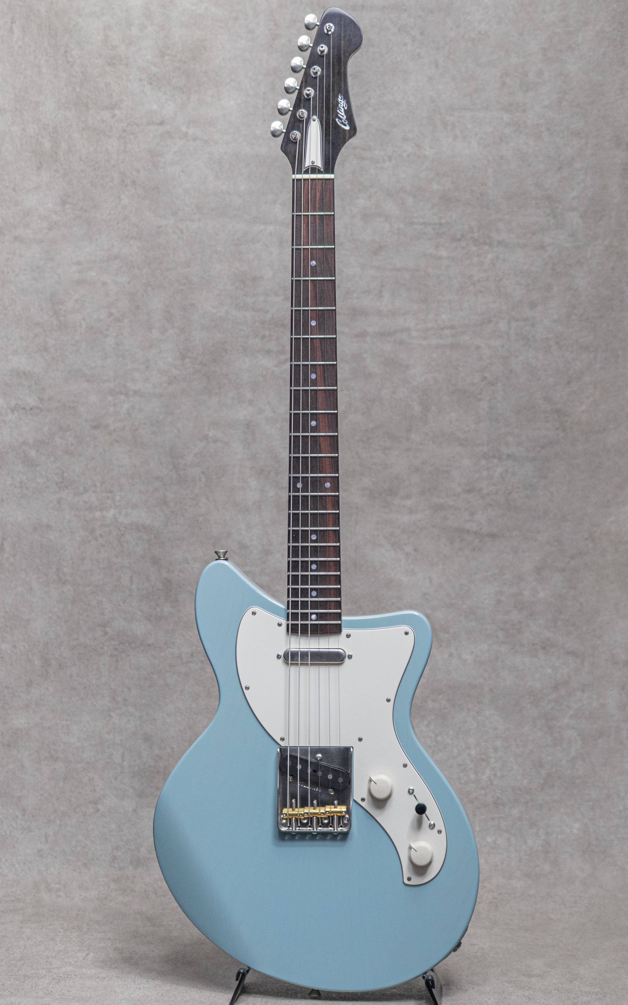 71 w/ Ron Ellis T-Style Pickups Sonic Blue