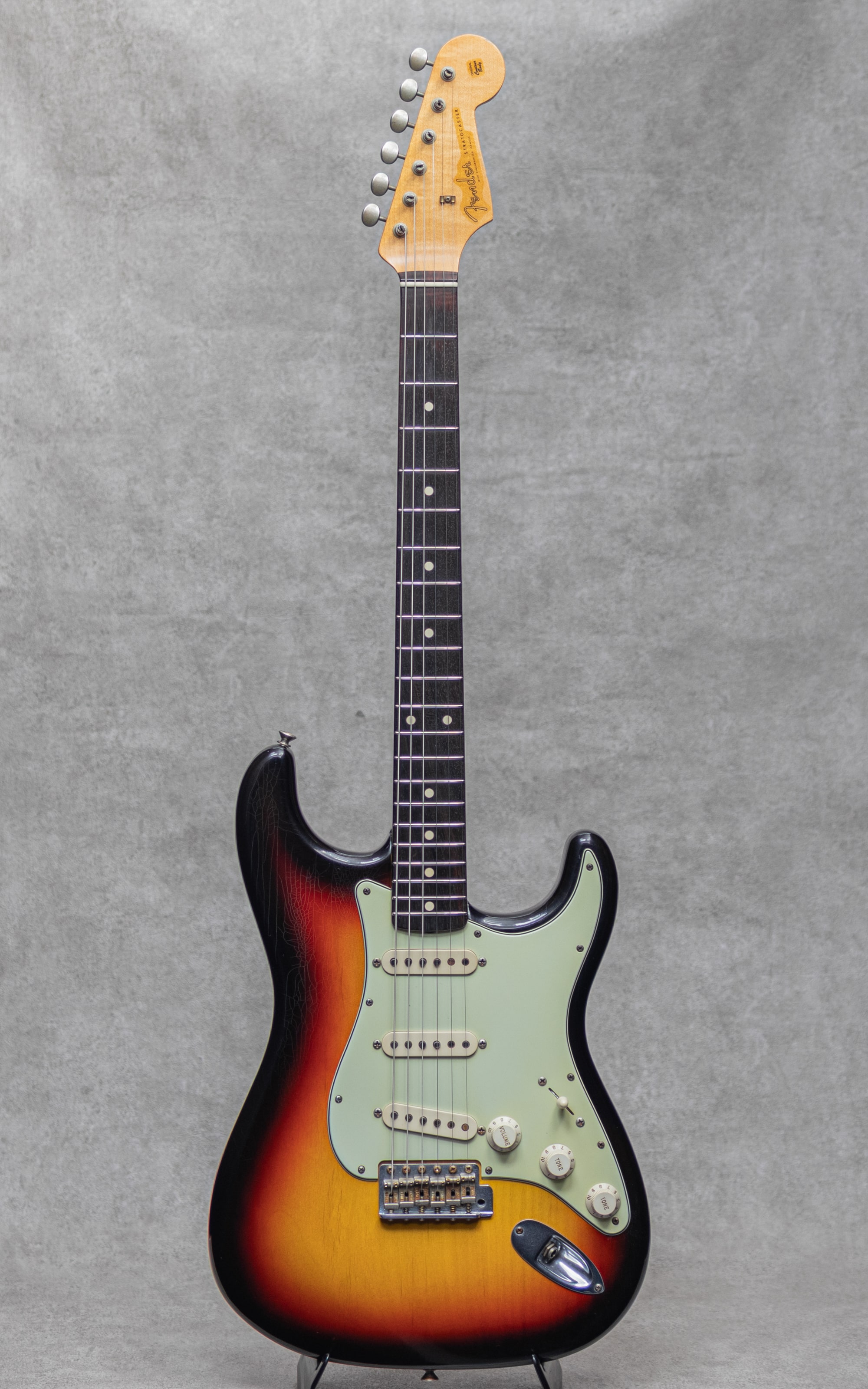 MBS LTD 1960 Stratocaster Relic Brazilian Rosewood FB 3-Color