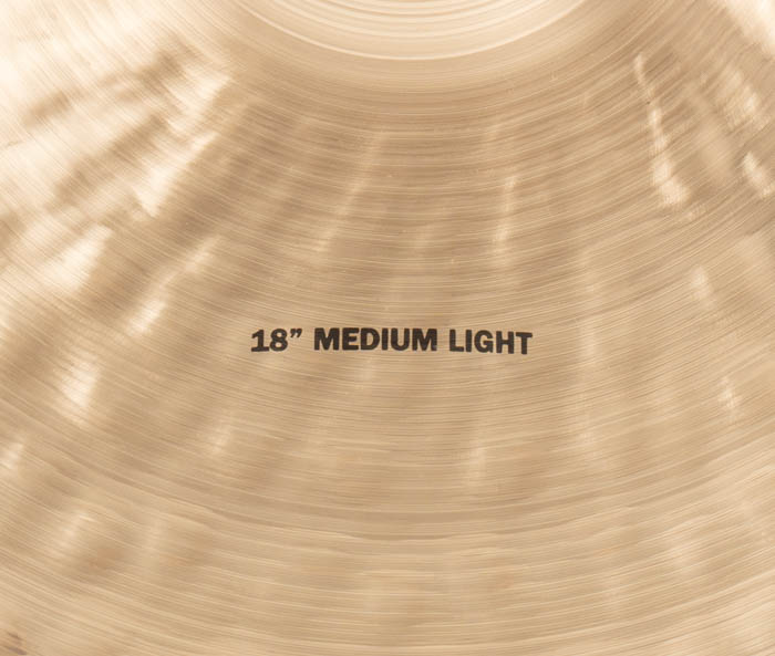 K Constantinople Medium Light 18"ペアセット / 合わせシンバル
