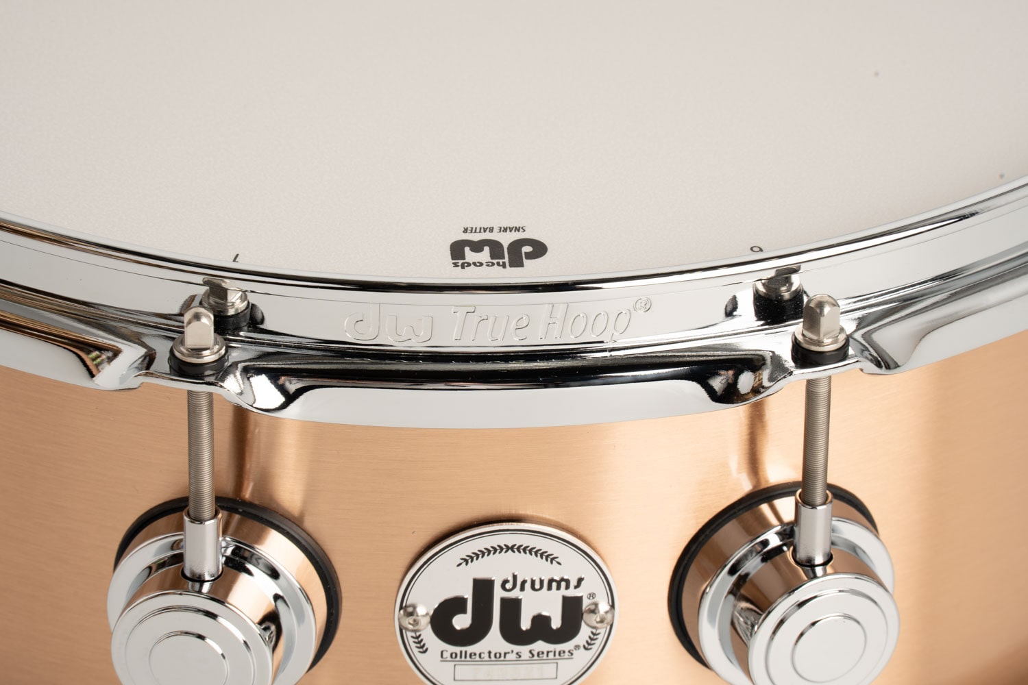 DRVZ5514SVC / BRONZE/C Collector's Metal Snare / BRUSHED BRONZE